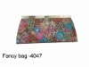 multi flower printing evening bag