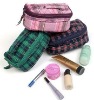 multi-style pu cosmetic bag with multi-layer inner