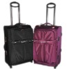 multicolor travel luggage