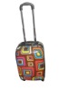 multicoloured PC economic hard trolley luggage