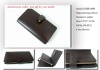 multifunctional top design wallet with top material