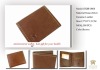 multifunctional top grade handmade cowhide wallet