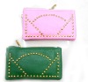 nail studded wallet/purse /coin bag