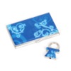 name card holder+key ring set