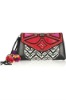 nationality clutch evening bag