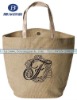 natural color shopping jute bag