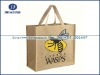 natural shopping jute bag handle