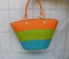 natural straw tote Bag