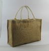 nature burlap tote bag, jute tote bag