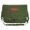 navy green 10'' fashion brand Canvas bag