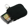 neoprene black pouch, digital sets pouch, media player pouch