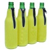 neoprene bottle cooler wit hzipper