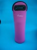 neoprene can cooler , bottle cooler , wine cooler