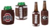 neoprene can holder in football design