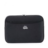 neoprene laptop case in black