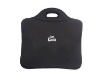 neoprene laptop sleeve in black