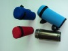 neoprene sports water bottle holder with velcro closure for bike sports