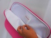 neoprene zipper laptop sleeve -pink