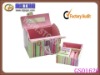 new and fashion fabric beauty case with mirror GS01620