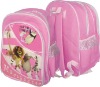 new animal printing fashion pink children backpack