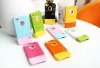 new arrival, colorful dual color mesh case for iphone 4, hard plastic fashion case for iphone 4