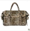 new arrival leopard crystal PU fashion hand bags