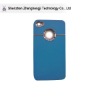 new arrival!!! metal mixed plastic cover for iphone4/4s