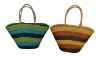 new colorway wheat straw woven handbag