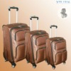 new compact & stylish spinner luggage trolley case set