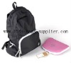 new design Leisure bag,school bag foldable backpack,folding rucksack, Collapsing promotion bag,fashion bag