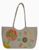 new design cotton canvas beach bag