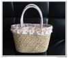 new design eco-friendly mat straw shoulder bag