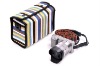 new design fashion colorful camera bag