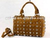 new design fashion ladies pu tote bag