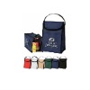 new design fashion non-woven pp woven handle lunch Cooler bag