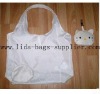 new design foldable animal tote bag, collapsible cat shopping bag,folding promotion bag,fashion bag