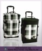 new design luggage with 2 wheels bult-in