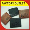 new design men's name brand money clip wallet zcd068