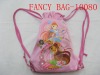 new design pink cotton drawstring bag