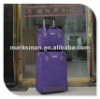 new fashion hot sales trolley suitcase purple