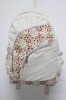 new fashion ladies small floral backpack