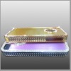 new fashion plastic plating cover for iphone 4G 4S