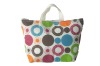 new fashionable big round dot women's hang cooler bag