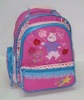 new fastion pink lovely girl school bag children