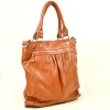 new genuine caw leather  lady woman hand bag