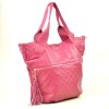 new genuine caw leather  lady woman hand bag