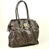 new genuine caw leather  lady woman hand bag