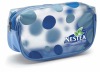 new ladies fashion dot print pvc promotional cosmetic bags