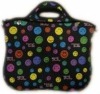 new nylon pattern laptop bag