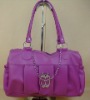 new plum purple color lady bag selling fine type A079 FOB $1.6 from Guangzhou port